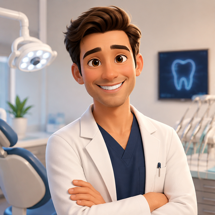 Stock portrait — Dr. Rohan B. Tari at Beyond Health Dental Clinic
